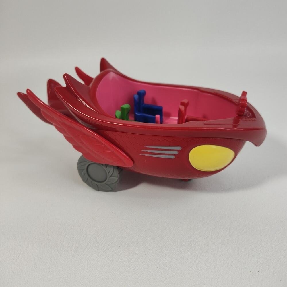 PJ Masks Save the Sky Owl Glider‎ Owelette Red Vehicle (only) 3/9/25 M